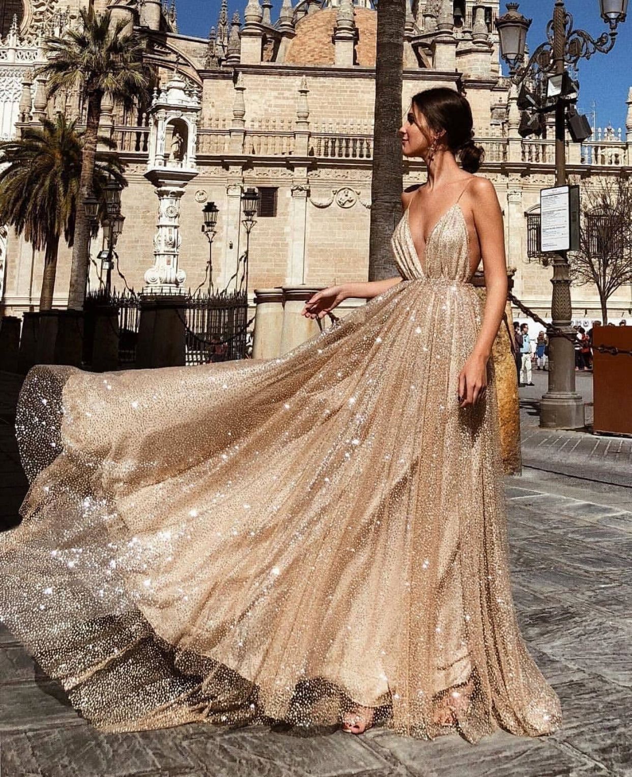 The Sling Swing Gown by Marlowe House — alternate view