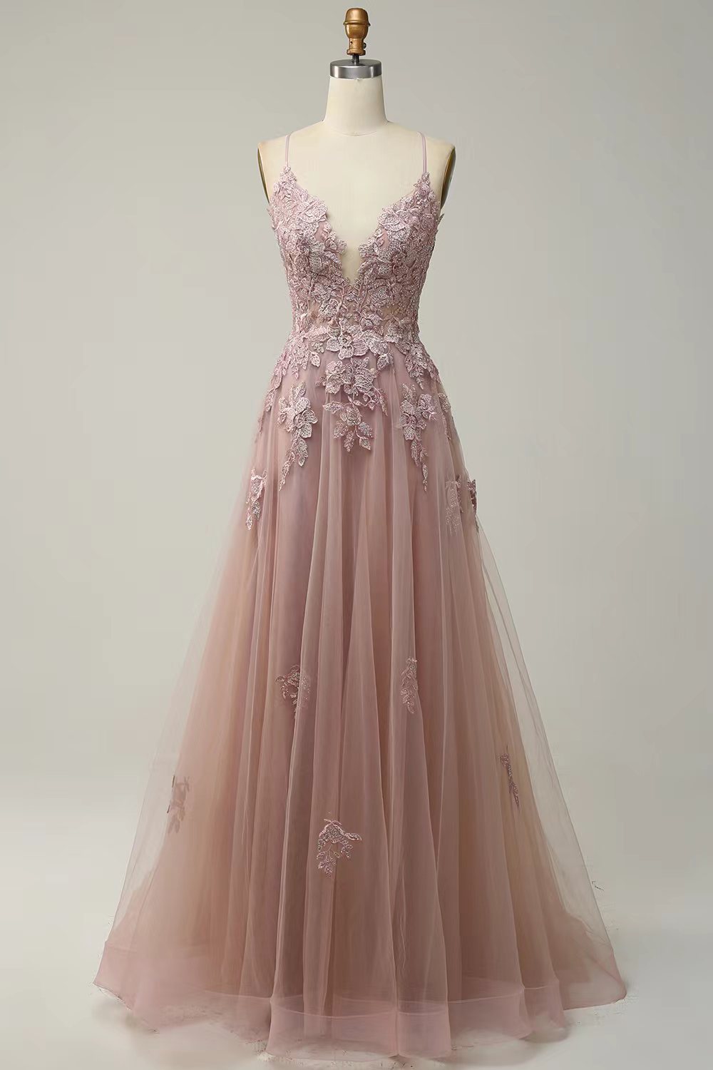 The Suspender Gown (Lace) by Marlowe House — alternate view